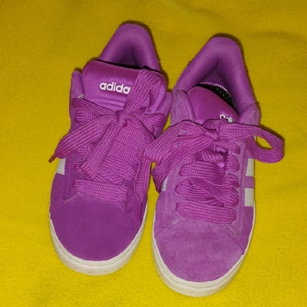 Adidas Kids Purple Sneakers